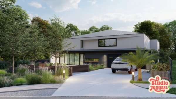 Projet 3D - Visuels - dessin paysagiste 3